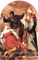 St Louis St George et la princesse italienne Renaissance Tintoretto